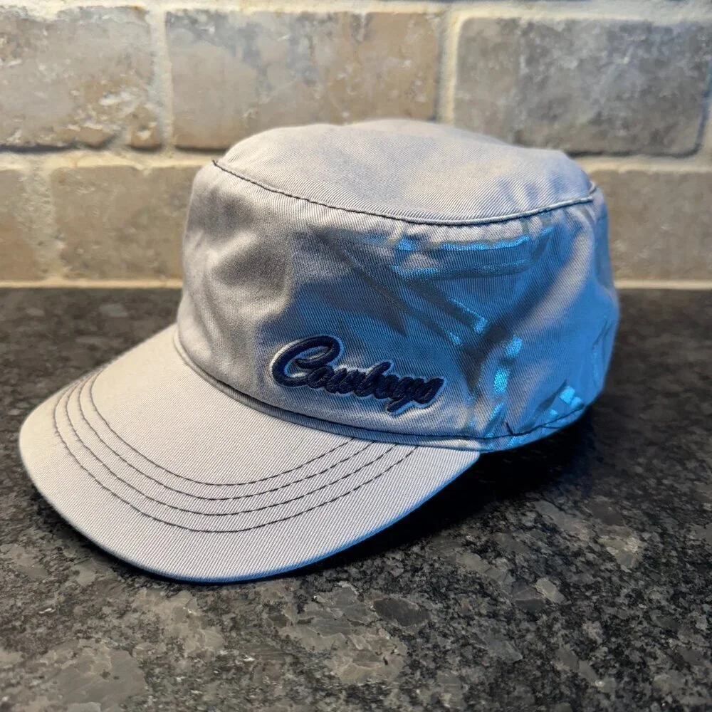 Cowboys military style women's strapback hat